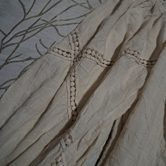 Max Studio off-white boho style blouse - Picture 2 of 5